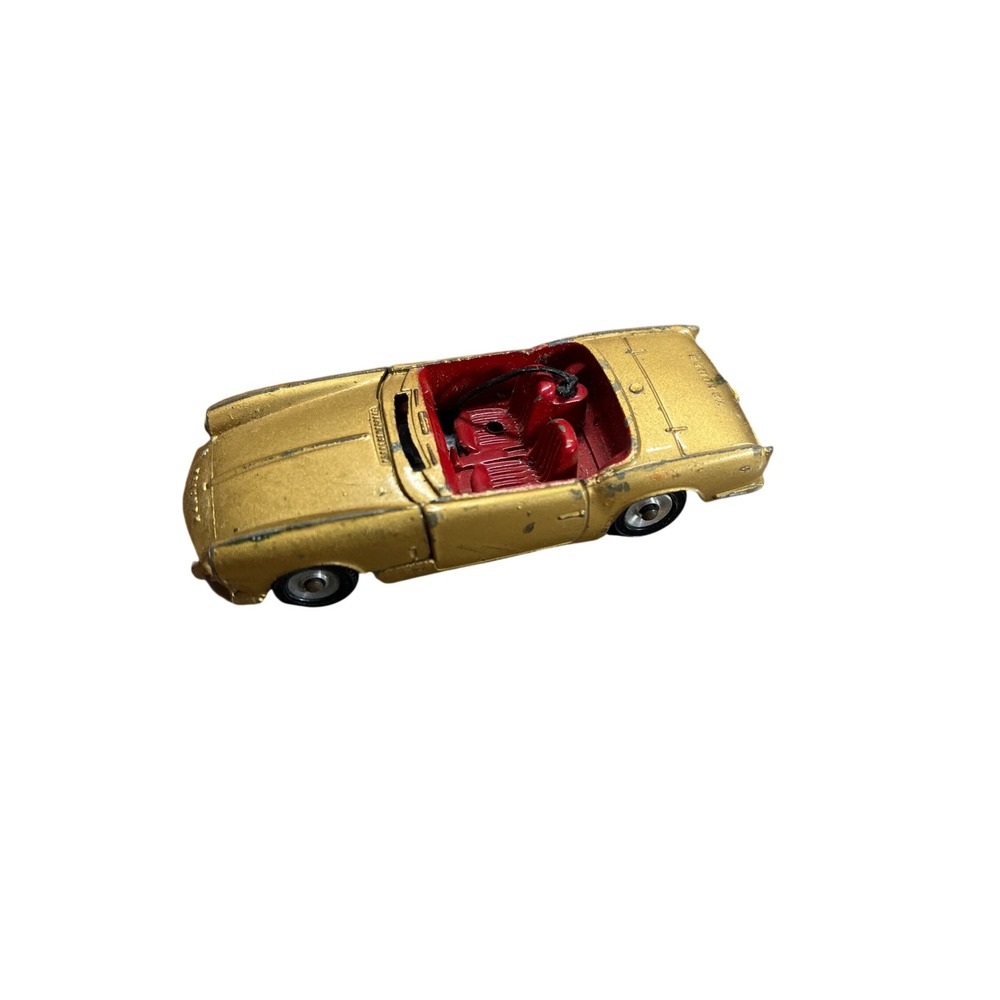 Vintage Dinky Toys 114 Triumph Spitfire Gold Diecast Car Meccano Ltd England
